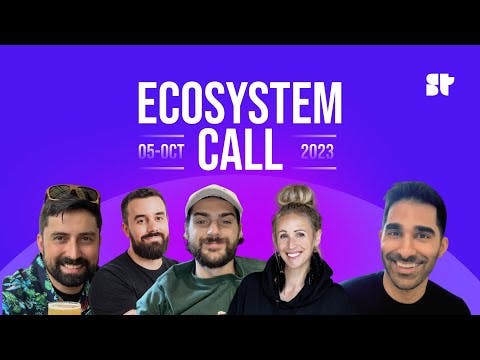 Solana Ecosystem Call ft. @GoodTimeFilms, Metamask, and Solflare (Oct 23)