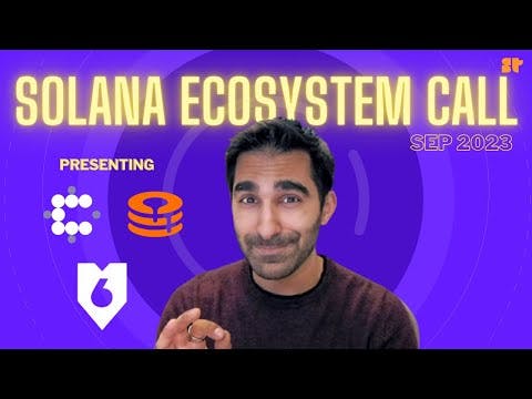 Solana Ecosystem Call ft. Code, 6th Man Ventures, and Maple (Sep 23)